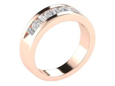 Women Ring  Render 3dm STL OBJ FBX TXT Details 3D print model 3