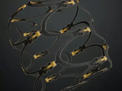 Full Opaque Glass Pattern Transparent PBR Seamless Texture