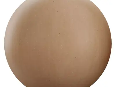 Photorealistic Terracotta Wall Tiles 3D Model  Texture