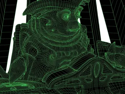 Space Pilot for Poser 3D model