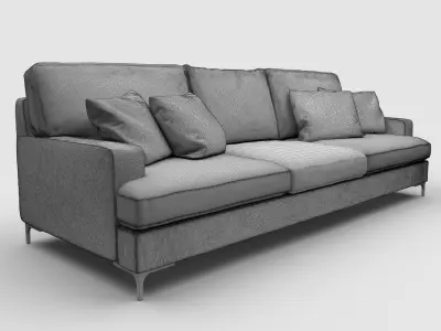 Bernhardt - Carver Sofa 3D model