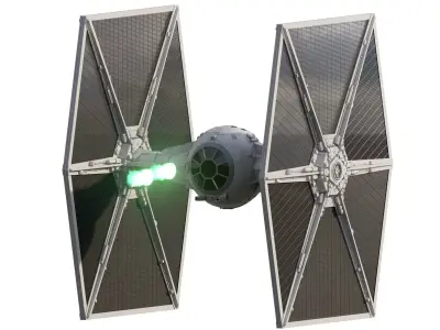 STAR WARS TIE FIGHTER 3D model