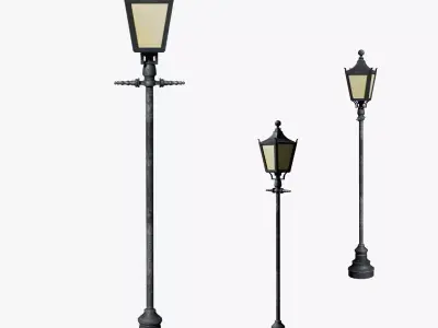 Lamp Street Series LumixLu LT2 Group 2 N1 3D model