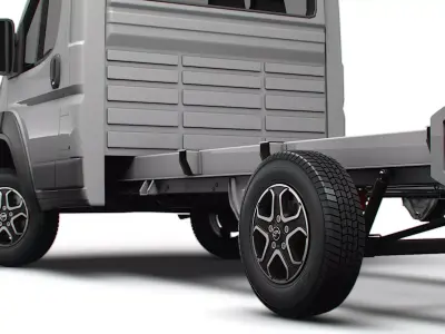 Toyota ProAce Max Chassis SingleCab L2 2026 3D model