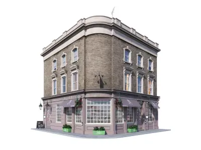 Building at old church st 35 London 3D model