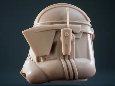 Commander Cody Helmet Star Wars 3D print model