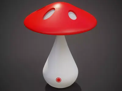 Mushroom Night Light 3D model