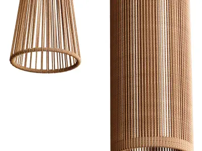 Scandi Mari Lamps 3D model