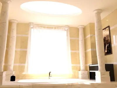 Bathroom 52 3D model