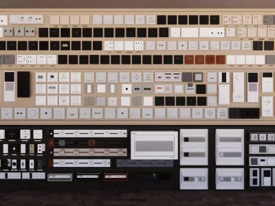 Switch and Outlet Collection-A5 3D model