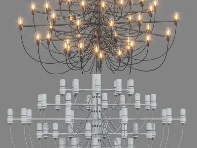 Ceiling Chandelier 3D model