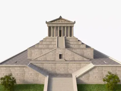 Walhalla Memorial Germany 3D model