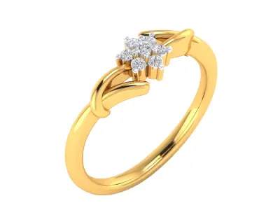Women Ring Render 3dm STL MTL SLC JCD OBJ FBX Details 3D print model 18