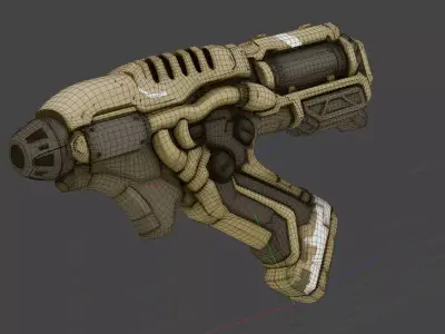 Ironhowl Low-poly 3D model