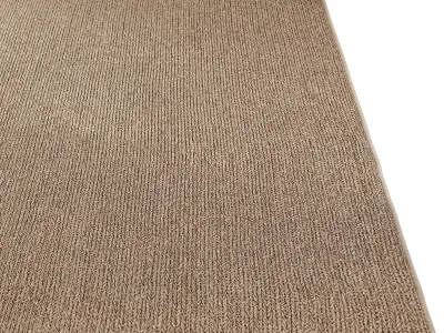 Carpet set 2206 - Jute Braided Rug- 4K 3D model