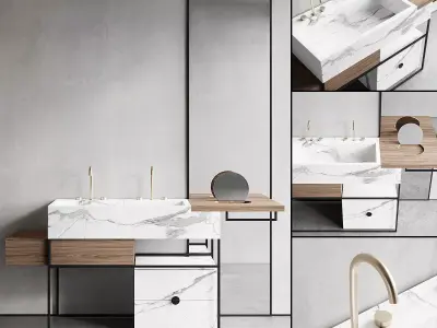 Italgraniti ACQUA A Set 1 3D model