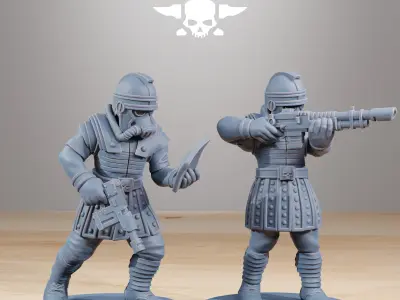 GrimGuard Vexillatio 3D print model