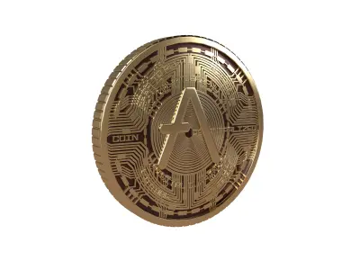 Aave Coin v5 002 3D model