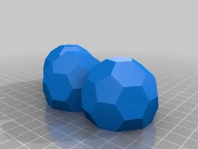 buckyball extension Free 3D print model