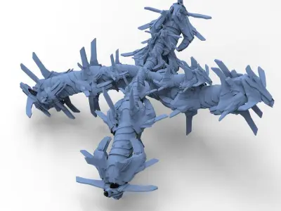 Transformer tail 3  3D model