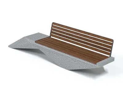 Street and urban furniture 3D model