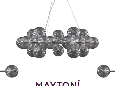 Pendant Dallas MOD548PL-25CH Maytoni Modern Free 3D print model