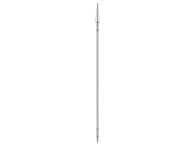 Roman Soldier Spear Low-poly 3D model