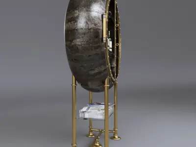 PORTHOLE BAR Restorationhardware  3D model