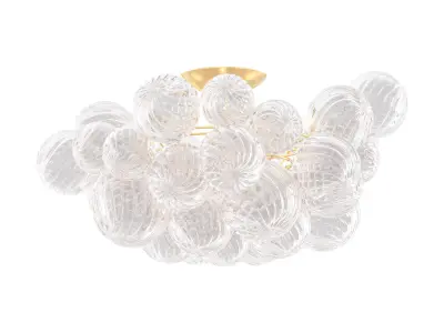 RH Talia Flushmount 3D model