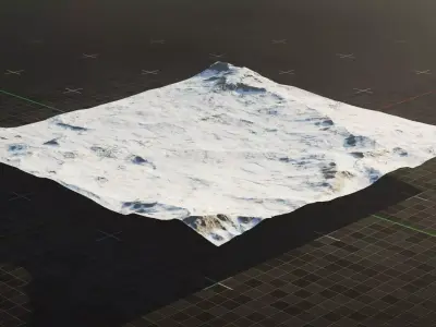 Tundra Terrain 5 3D model