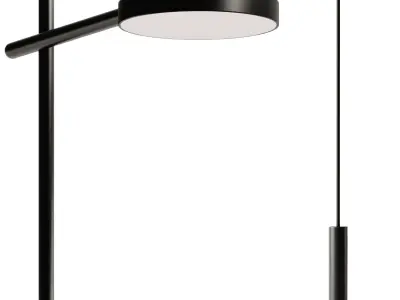 Robin Rafaela metal floor lamp 3D model