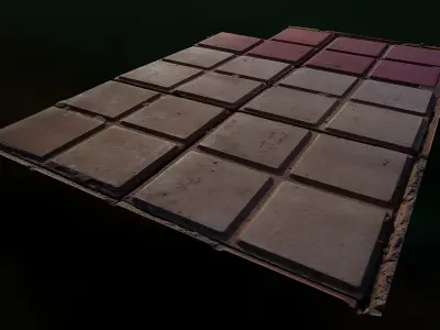 scanpavementtiles001fs 3D model