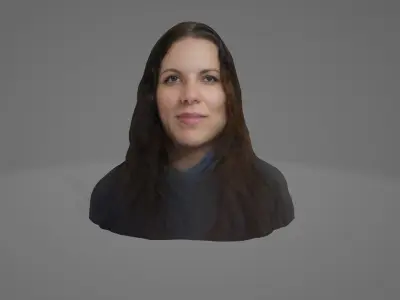 Character No 9  Not Rigged 3D model Low-poly 3D model