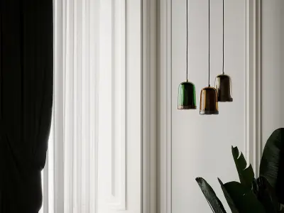 Dub Small Pendant by EOQ 3D model