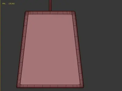 Hanging Lamp LOFT HOUSE P-139 3D model