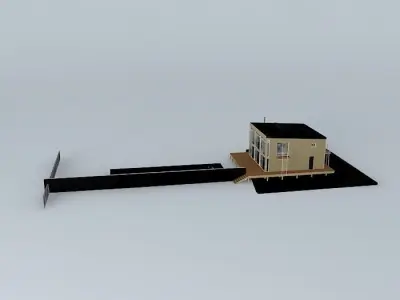 Cube Contemporary Free 3D model