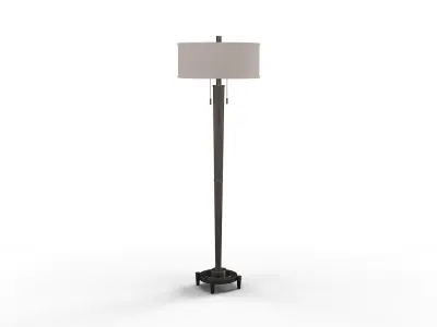 Uttermost Rhett Floor Lamp 3D model