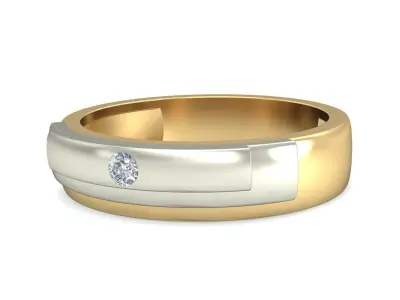 Women Wedding Engagement Band Ring 3D print model buy