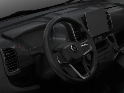 Opel Movano e Van L3H3 HQ Interior 2025 3D model