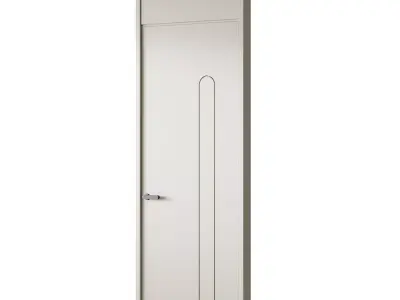 Modern Interior Door 19 3D model
