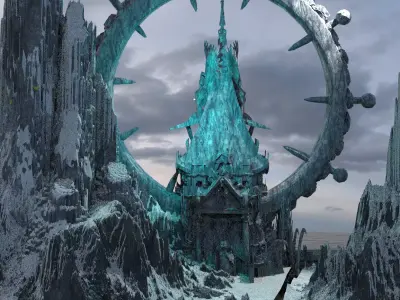 Colossal Rings Kit bash 2  3D model