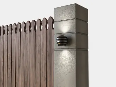 Fence loft 3D model