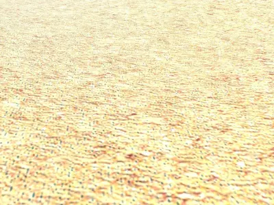 Beach 3D model
