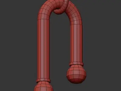 Deskins 3D model