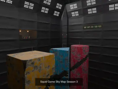 Squid Game All Maps 3D Model Pack