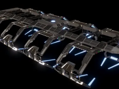 Nemesis Drydock 3D model