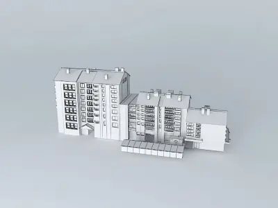 Gradici Building 3D model