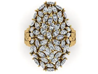 Jewelry ring 180 3D print model