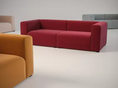 Mags 25 Seater Sofa 3D model