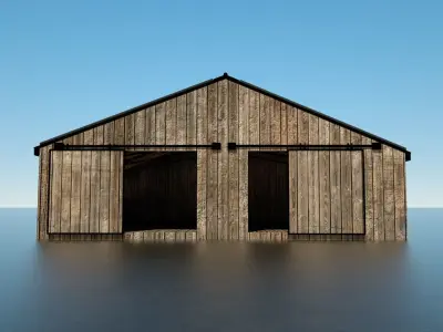 Edwardian Timber Store Free low-poly 3D model